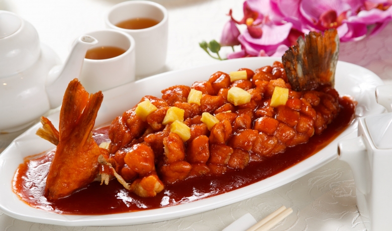 茄汁松鼠魚(揚州名菜)